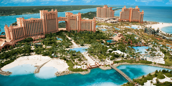 Aeriel of Nassau Island